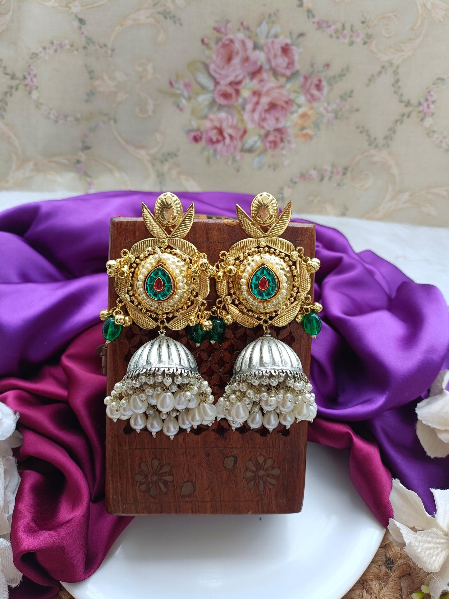 Adhya Light Weight Brass Jumkha